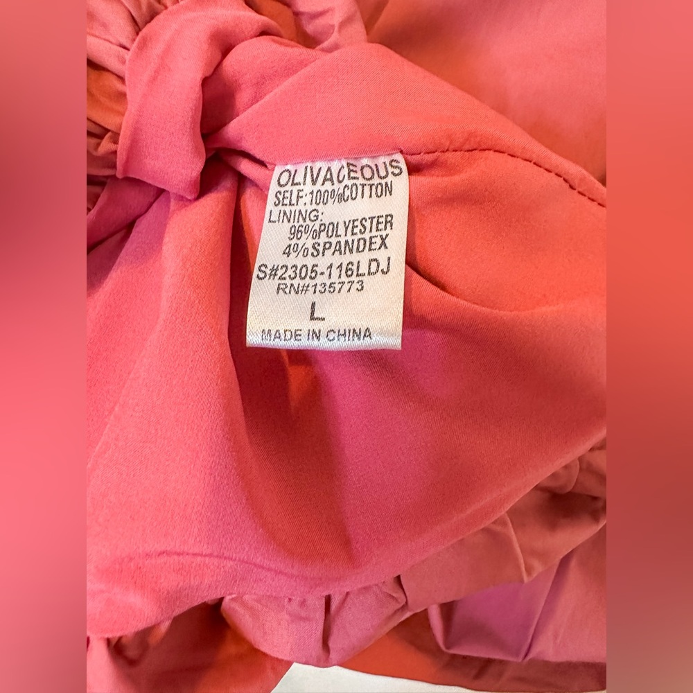 Olivaceous “In the Day” Mauvey Pink Puff Sleeve Mini Bubble Dress - Picture 9 of 14